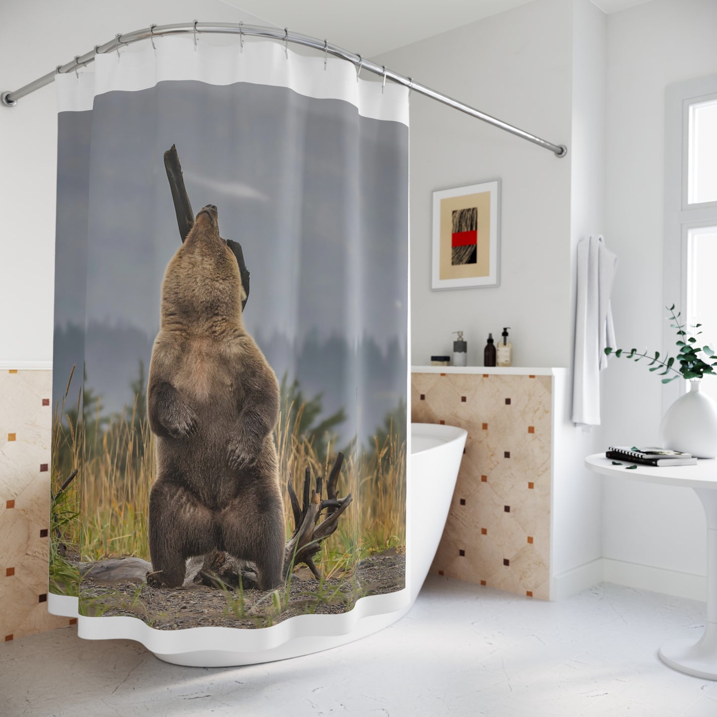 Polyester Shower Curtain